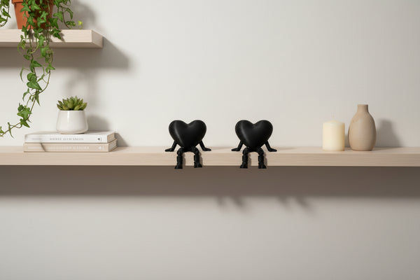 Articulated Heart Decor | Heart Fidget | 3d Valentine's Mini Decor